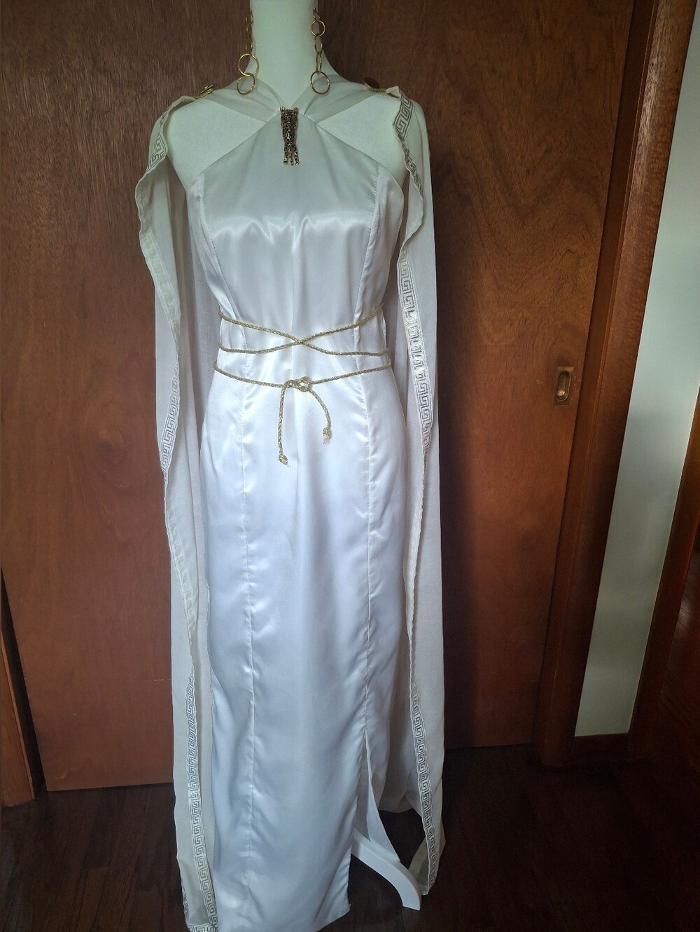 Halloween Greek Goddess, Cleopatra or Venus Womens Costume Size 4-6